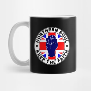 Northern soul union flag Jack Mug